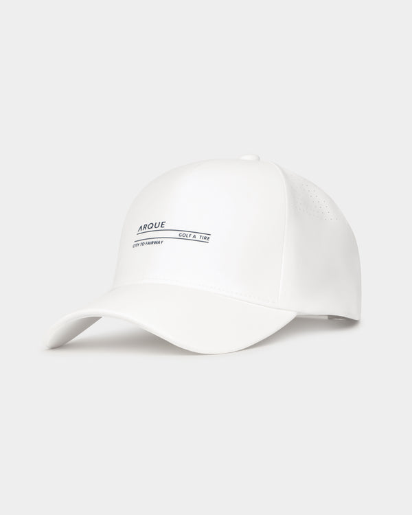 FAIRWAY PERFORMANCE CAP - WHITE