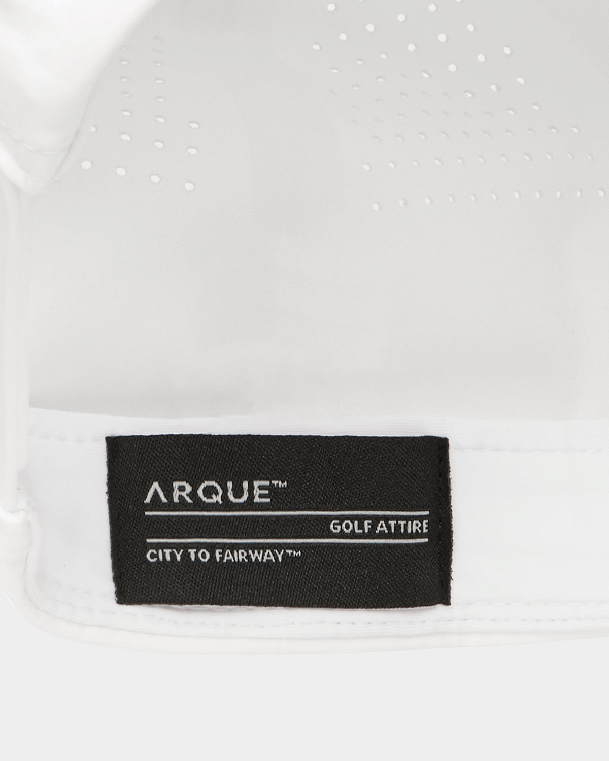 FAIRWAY PERFORMANCE CAP - WHITE